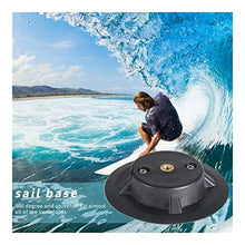 Load image into Gallery viewer, Surfboard Accessories， 360degree Universal Sail Base Windsurfing for Sail Stand Up Paddle Board Board Sailboard Accessory to Support Sail Mast Pole Outdoor
