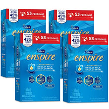 Load image into Gallery viewer, Enfamil Enspire Baby Formula with Immune-Supporting Lactoferrin, Brain Building DHA, Our Closest Formula to Breast Milk, Refill Boxes, 30 Oz (Pack of 4)
