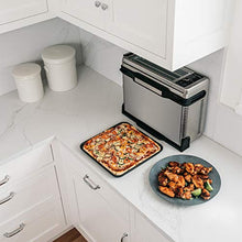 Load image into Gallery viewer, Ninja Foodi Digital Fry, Convection Oven, Toaster, Air Fryer, Flip-Away for Storage, with XL Capacity, and a Stainless Steel Finish
