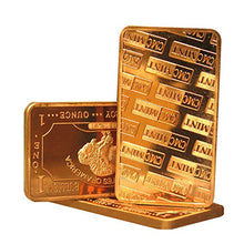 Load image into Gallery viewer, Metal Art Collection - 1 oz One Troy Ounce USA American Buffalo .999 Fine Copper Bullion Bar Ingot Cu Element CMCMINT

