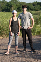 Load image into Gallery viewer, Value 2-Pack, Mens Headband - Guys Sweatband &amp; Sports Headbands Moisture Wicking Workout Sweatbands for Running, CrossTrain, Skiing and bike helmet friendly - Value Pack - 1-Black &amp; 1-White Sweatbands
