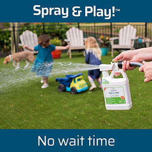 Wondercide - Ready to Use Flea, Tick, and Mosquito Yard Spray with Natural Essential Oils – Mosquito and Insect Killer, Treatment, and Repellent - Plant-Based - Safe for Pets, Plants, Kids - 32 oz