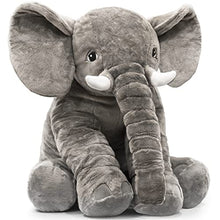 Load image into Gallery viewer, HOMILY Stuffed Elephant Plush Animal Toy 24 INCH
