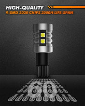 Load image into Gallery viewer, LED Reverse Lights, SEALIGHT 921 912 LED Bulbs 1000LM Super Bright Xenon White Light T15 906 902 Backup Lights, Reverse Lights, Back up For Trunk etc
