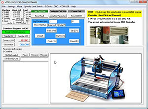 CAD CAM CNC Laser Software for GRBL, CNC 3018, Arduino CNC Shield, A4988 Driver. Design your part, generate the g-code, and run your CNC with a fully integrated Software that includes tutorial videos.