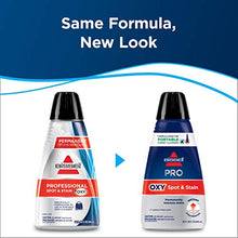 Load image into Gallery viewer, Bissell Professional Spot and Stain + Oxy Portable Machine Formula, 32 oz, 1-Pack, 32 Fl Oz

