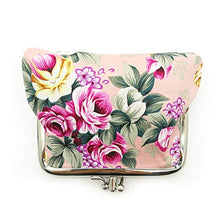 Load image into Gallery viewer, Cute Floral Buckle Coin Purses Vintage Pouch Kiss-lock Change Purse Wallets
