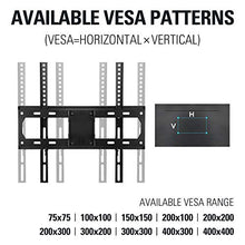 Load image into Gallery viewer, Mounting Dream TV Mount Full Motion TV Wall Mounts for 26-55 Inch Flat Screen TV, Wall Mount TV Bracket with Dual Arms, Max VESA 400x400mm and 99 LBS, Fits 16&quot;, 18&quot;, 24&quot; Studs MD2380-24K TV Mounts
