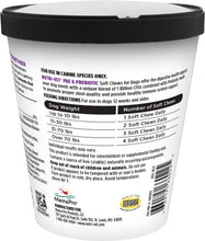Load image into Gallery viewer, Nutri-Vet Pre and Probiotic Soft Chews for Dogs | Digestive Health Support Dog Probiotics | Tasty Alternative to Dog Probiotic Powder | 120 Soft Chews
