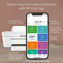 Load image into Gallery viewer, HP DeskJet Plus 4155 Wireless All-in-One Printer, Mobile Print, Scan &amp; Copy, HP Instant Ink Ready, Auto Document Feeder, Works with Alexa (3XV13A)
