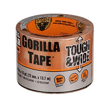 Load image into Gallery viewer, Gorilla Crystal Clear Repair Duct Tape Tough &amp; Wide, 2.88" x 15 yd, Clear, (Pack of 1)
