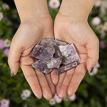 Load image into Gallery viewer, KALIFANO Lepidolite Pack with Healing &amp; Calming Effects - High Energy Reiki Crystal Used for Soothing Anxiety and Stability (Information Card Included)

