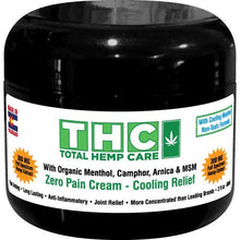 Load image into Gallery viewer, Pain Relief Cream W/Full-Spectrum Hemp Extract Rich In CBC,CBG + Organic MSM, Arnica, Turmeric &amp; Boswellia (300mg + 45mg CBC,CBG (Menthol))
