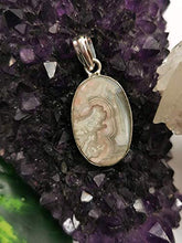 Load image into Gallery viewer, Beautiful rhodochrosite pendant in 925 sterling silver - gemstone/crystal gift |Mother&#39;s Day/engagement/wedding/anniversary/birthday gift
