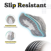 Load image into Gallery viewer, Extra Wide Walking Shoes for Men Wide Width Sneakers for Flat Feet Arch Fit Heel Pain Relief - Rebound Core (7 X-Wide, Army Green)
