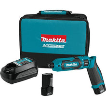 Load image into Gallery viewer, Makita TD022DSE 7.2V Lithium-Ion Cordless 1/4" Hex Impact Driver Kit

