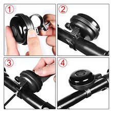 Load image into Gallery viewer, Accmor Classic Bike Bell, Aluminum Bicycle Bell, Loud Crisp Clear Sound Bicycle Bike Bell for Adults Kids
