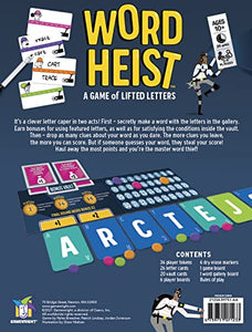Word Heist - New 2021 Best Card Game, Gamewright