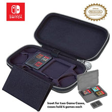 Load image into Gallery viewer, Game Traveler Nintendo Switch Zelda Case - Adjustable Viewing Stand &amp; Game Case Storage , Protective PU Leather Hard Shell Case with Deluxe Carry Handle - Nintendo Switch , Switch OLED and Switch Lite
