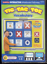 Load image into Gallery viewer, Tic Tac Toe Vocabulary Game - Interractive Whiteboard Software - Grades 1-3
