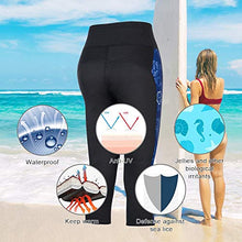 Load image into Gallery viewer, Ctrilady Women Neoprene Wetsuit Pants 2.5mm Keep Warm Legging Swimming Diving Snorkeling Surfing (Black, Large)
