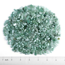 Load image into Gallery viewer, Top Plaza Natural Green Aventurine Tumbled Chips Crushed Stones Reiki Healing Quartz Crystals Irregular Shaped Gemstones 0.45lb
