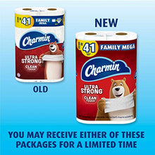 Load image into Gallery viewer, Charmin Ultra Strong Clean Touch Toilet Paper, 24 Family Mega Rolls and Bounty Quick-Size Paper Towels,12 Family Rolls, Bundle (Packaging May Vary)
