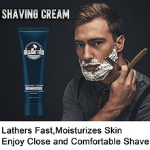 Load image into Gallery viewer, Shaving Cream,Travel Shave Cream Gift Set Close Shave Luxury Mens Shaving Cream Kit Unique Gift for Christmas Stocking Stuffers Birthday Valentines Day Gifts for Men Him Dad Adult Husband Boyfriend
