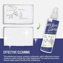 Load image into Gallery viewer, LOUKIN Magnetic Dry Erase Eraser, Whiteboard Eraser, Glass Board Eraser(Gray), Free 3.4 oz Whiteboard Cleaner Included, for Classroom, Home and Office Use

