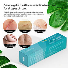 Load image into Gallery viewer, LUXROS Advanced Surgical Scar Remover Gel for Old and New Scars - Medical Grade Silicone Gel to Remove Scars from Surgery, Injury, Burns, Acne - 25g - Reduces Appearance of Keloid Scars
