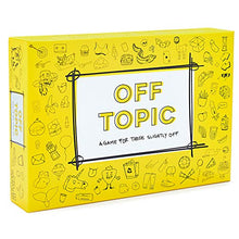 Load image into Gallery viewer, Off Topic Adult Party Game - Fun Board and Card Game for Group Game Night
