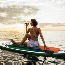 Load image into Gallery viewer, EGGORY Inflatable Stand Up Paddle Board,10'6"x 32"x 6" | SUP Surfboard with Premium SUP Accessories &amp; Backpack, Adj Paddle, Pump, Leash, Valve Adjuster | Youth &amp; Adult Surfing Boat
