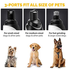 Load image into Gallery viewer, LuckyTail Dog Nail Grinder Trimmer – Professional Quiet 2-Speed Rechargeable Electric Pet Grooming &amp; Smoothing Tool Kit – Painless Paw Clipper
