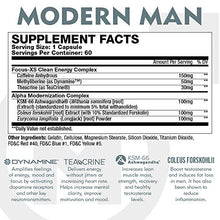 Load image into Gallery viewer, Modern Man V3 - Testosterone Booster + Thermogenic Fat Burner for Men, Boost Focus, Energy &amp; Alpha Drive - Anabolic Weight Loss Supplement &amp; Lean Muscle Builder | Lose Belly Fat - 60 Pills

