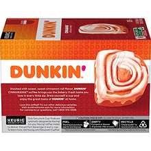 Load image into Gallery viewer, Dunkin' Bakery Series Cinnamon Coffee Roll Flavored Coffee, 10 Keurig K-Cup Pods
