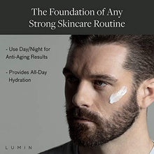 Load image into Gallery viewer, The Recovery Set for Men: 3 Piece Kit to Cleanse, Hydrate, and Revive Your Skin - Includes Moisturizing Balm, Charcoal Cleanser, and Dark Circle Defense - Achieve Your Best Look with Lumin
