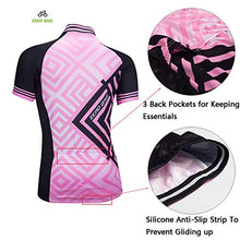 Load image into Gallery viewer, ZEROBIKE Women&#39;s Short Sleeve Cycling Jersey Jacket Cycling Shirt Quick Dry Breathable Mountain Clothing Bike Top
