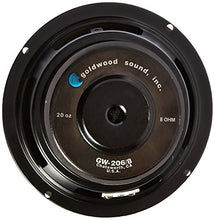 Load image into Gallery viewer, Goldwood Sound GW-206/8 OEM 6.5&quot; Woofer 180 Watts 8ohm Replacement Speaker
