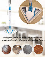 Load image into Gallery viewer, Flintar Replacement Steam Mop Pads, Compatible with Bissel Bissell PowerEdge and PowerForce Lift-Off Steam Mop 2078, 2165, 20781 Series Mop Pads Refill, 4-Pack (2 Soft + 2 Scrubby)
