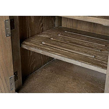 Load image into Gallery viewer, Origins by Alpine Newport 54" Wood TV Console in Planked Oak
