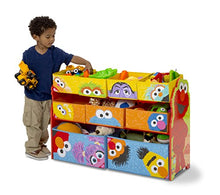 Load image into Gallery viewer, Delta Children Deluxe Multi Bin Organizer, Sesame Street
