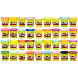 Play-Doh Modeling Compound 36-Pack Case of Colors, Non-Toxic, Assorted Colors, 3-Ounce Cans (Amazon Exclusive)