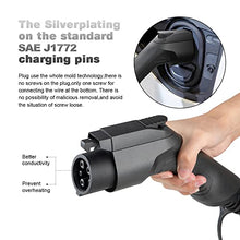 Load image into Gallery viewer, BESENERGY 16/32 Amp Level 2 EV Charger Current-Switchable NEMA 14-50 Plug 220V-250V IP66 Portable Car Charger Compatible with All J1772 Electric Car
