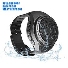 Load image into Gallery viewer, OriDecor Upgraded Wearable Waterproof Wireless Wrist Portable Sports Bluetooth Speaker Watch with Multi Function MP3 Player &amp; FM Radio &amp; Selfie &amp; Ultra Long Standby Time for Running, Hiking, Climbing
