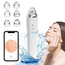 Load image into Gallery viewer, Blackhead Remover Vacuum, 5.0 MP Pore Vacuum with Camera Blackhead vacume Remover Pore Cleaner Suction Tool, Rechargeable Facial Comedone Acne Extractor for Men Women
