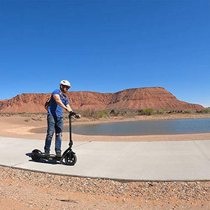 Hiboy MAX3 Electric Scooter, 350W Motor 10" Pneumatic Off Road Tires Up to 17 Miles & 18.6 MPH, Adult Electric Scooter for Commute and Travel