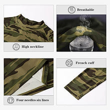 Load image into Gallery viewer, Men's Thermal Underwear Wintergear Fleece Long Johns Compression Base Layer Set Skiing Warm Top &amp; Bottom (Camo, Small)
