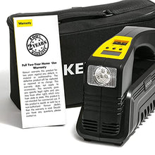 Load image into Gallery viewer, Kensun AC/DC Digital Tire Inflator for Car 12V DC and Home 110V AC Rapid Performance Portable Air Compressor Pump for Car, Bicycle, Motorcycle, Basketball and Others
