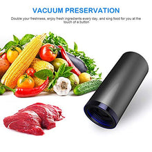 Load image into Gallery viewer, Mini Vacuum Sealer Machine, Electric Mini USB Vacuum Air Pump Food Fresh Travel Vacuum Storage Bags with Electric Pump,Large Medium Space Saver Bags for Food Clothes Travel and Home Use
