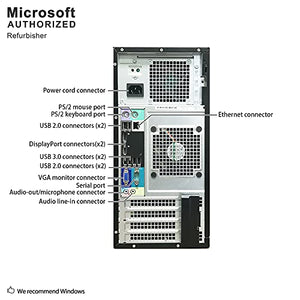 Dell OptiPlex 9020 High Performance Business Desktop Computer, Intel Quad-Core i7-4790 up to 4.0GHz, 16GB RAM, 1TB SSD, DVD-RW, WiFi, USB 3.0, Windows 10 Professional (Renewed)